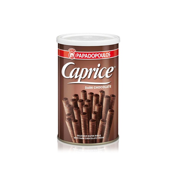 Caprice Dark Chocolate Wafer Rolls 115g