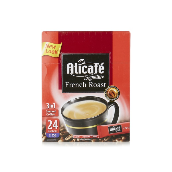 Buy Alicafe signature French roast Coffee 3in1 24s (25g each) in UAE