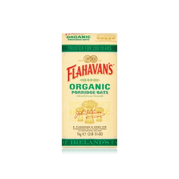 Flahavan's Organic Porridge Oat 1kg