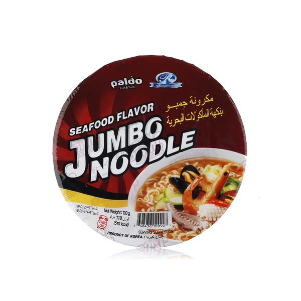 Paldo Jumbo Seafood Flavoured Noodles 110g