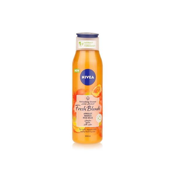Nivea Fresh Blends apricot shower gel 300ml Spinneys UAE