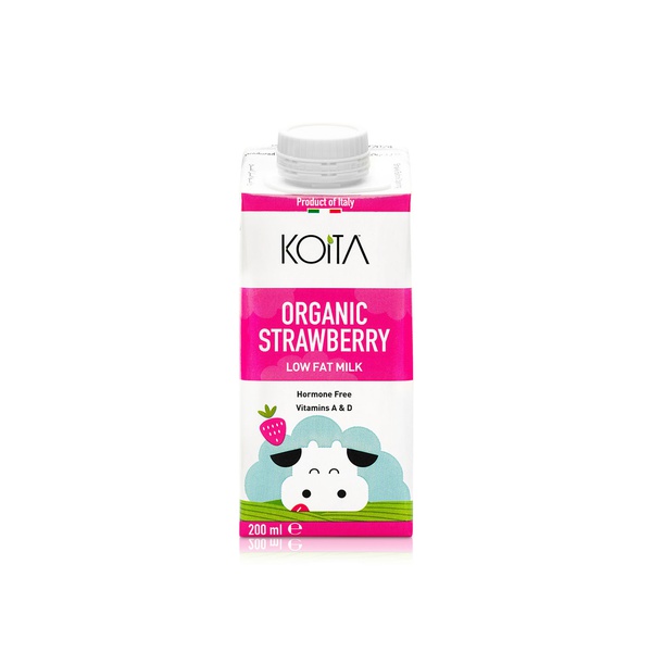 Koita Organic Strawberry Milk 200ml