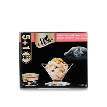 Sheba Flaked Tuna with Salmon 6 x 85g