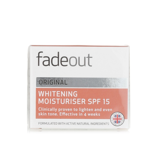 Fade Out Whitening Moisturiser SPF15 50ml