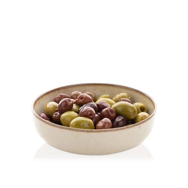 Black and Green Olives