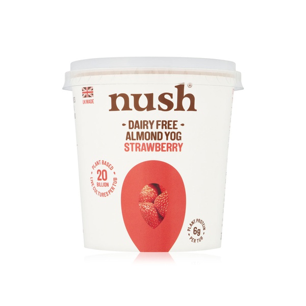Nush Dairy-Free Almond Yog Strawberry 350g