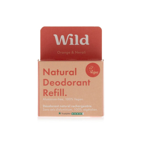 Buy Wild natural wild orange and neroli refill for deodorant 40g in UAE