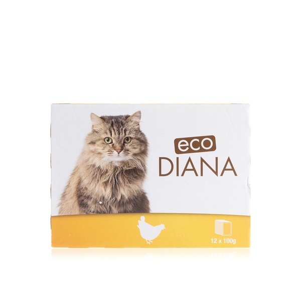 اشتري Eco Diana chunks w/chicken in gravy 100gx12s في الامارات