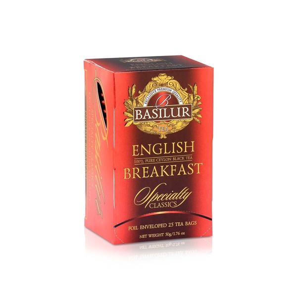 Basilur English Breakfast Tea 25 Bags