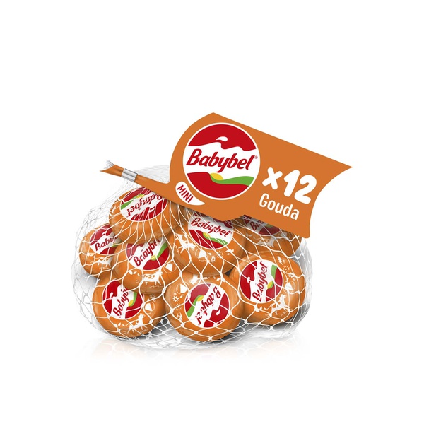 Babybel Mini Gouda Cheese Snacks x 12 240g