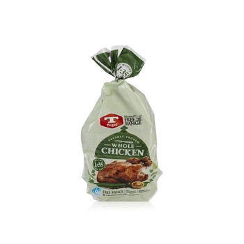Tegel Freshly Frozen Free Range Whole Chicken 1.35kg