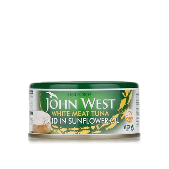 John West White Meat Tuna Solid in Sunflower Oil 170g