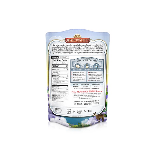 Birch Benders Keto Ultimate Fudge Brownie Mix 307g