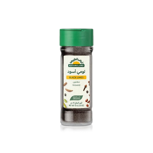 Natureland Organic Ground Black Limes 55g
