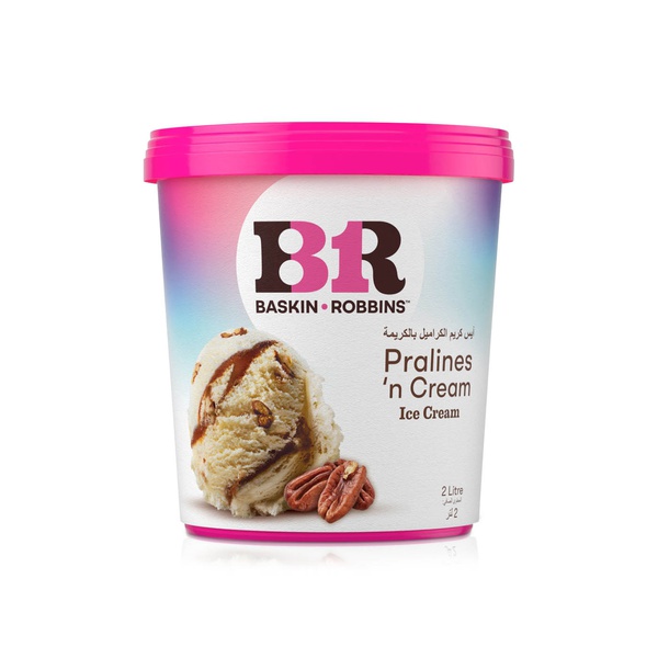 Baskin Robbins Praline N Cream Ice Creams 2 Litre