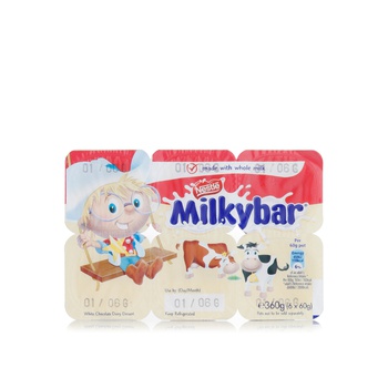Milkybar Dairy Dessert 6 x 60g