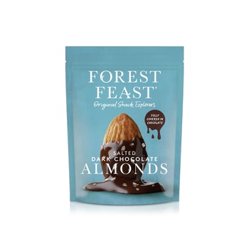 Forest Feast Salted Dark Chocolate Almonds 120g