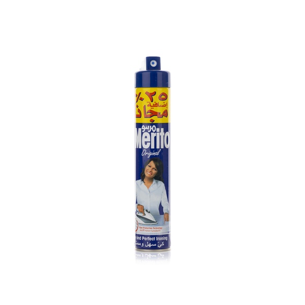 Merito Ironing Starch Spray Original 400ml + 25% Free
