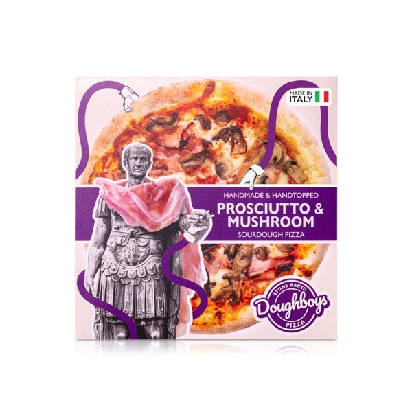 Doughboys Prosciutto & Mushroom Sourdough Stone Baked Pizza 390g