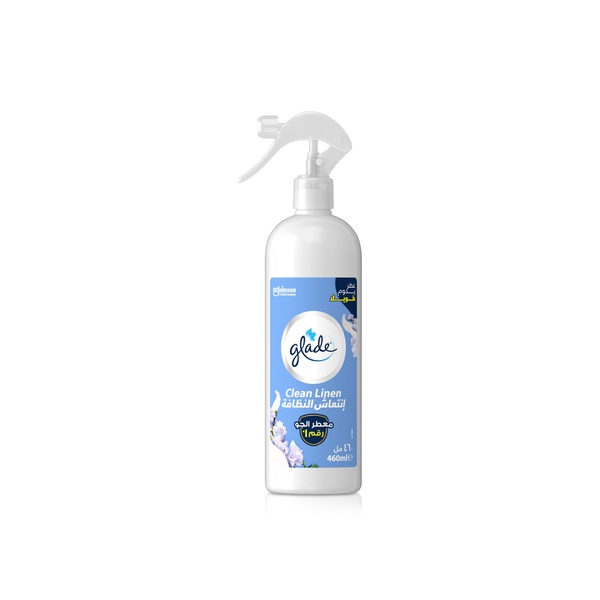 Glade Clean Linen Air Freshener Spray 460ml