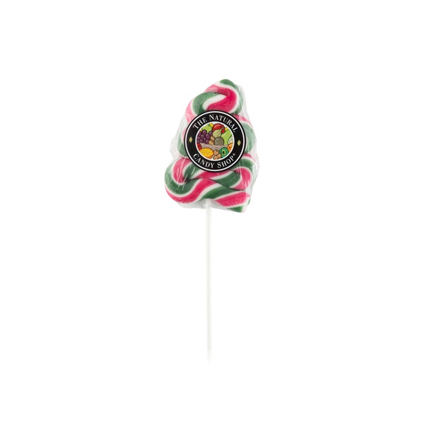 Natural Candy Shop Christmas Tree Swirl Lollipop 85g