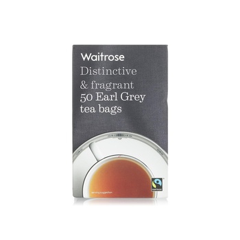 Waitrose Earl Grey Tea Bags 50s 125g