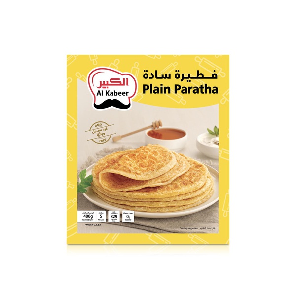 Al Kabeer Frozen Plain Paratha 400G