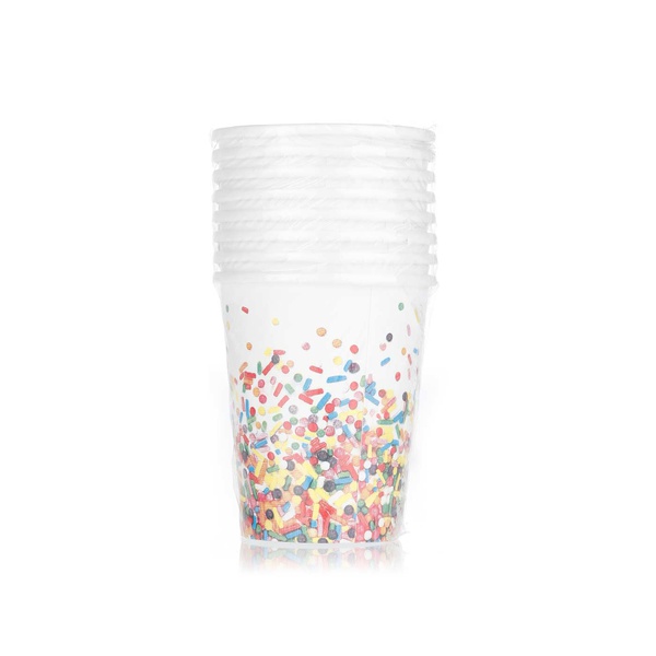 Creative Converting Hot Cups with Sprinkles 255.7ml x 8