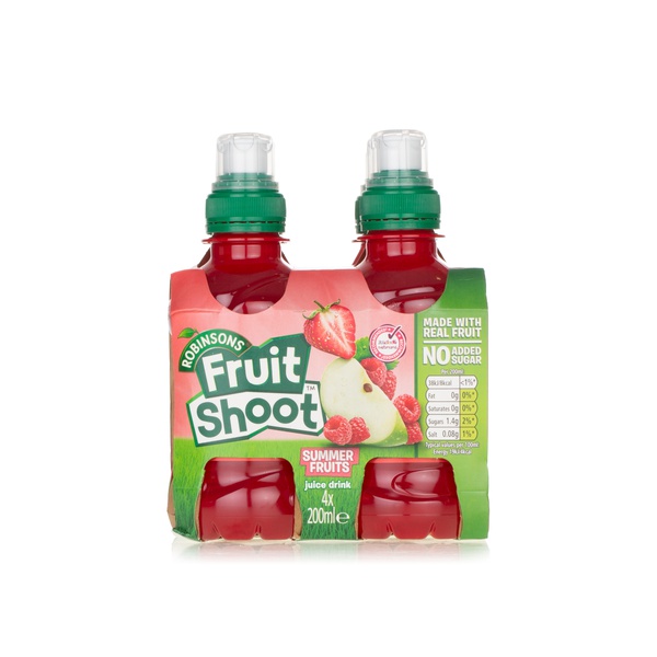 Robinsons Fruit Shoot Summer Fruits 4 x 200ml