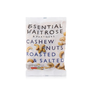 Waitrose Essential Roasted Salted Cashew Nuts 200g
