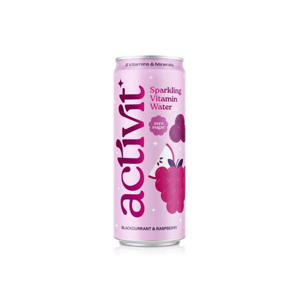 Acti-Vit Blackcurrant Apple and Raspberry Sparkling Water 330ml