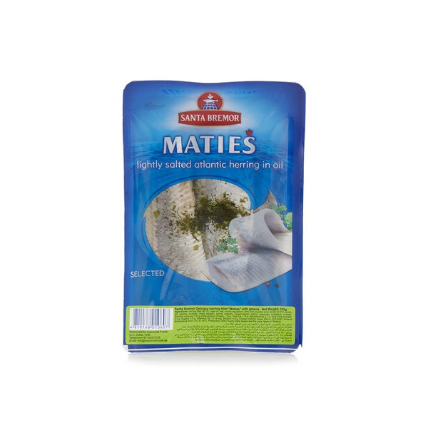 Santa Bremor Herring Fillet with Herbs 250g