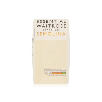 Waitrose Essential Semolina 500g