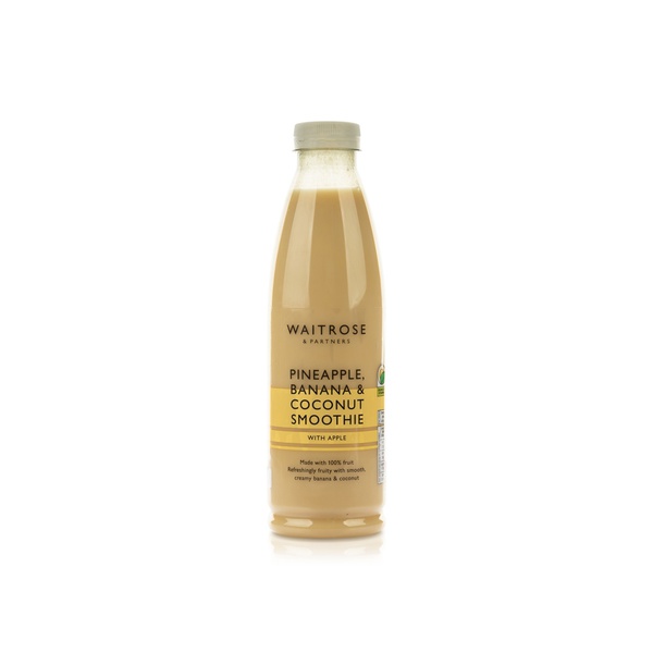 Waitrose Pineapple Banana and Coconut Smoothie 750ml