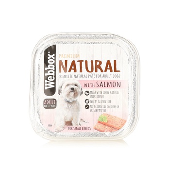 Webbox Salmon Pate for Dogs 150g