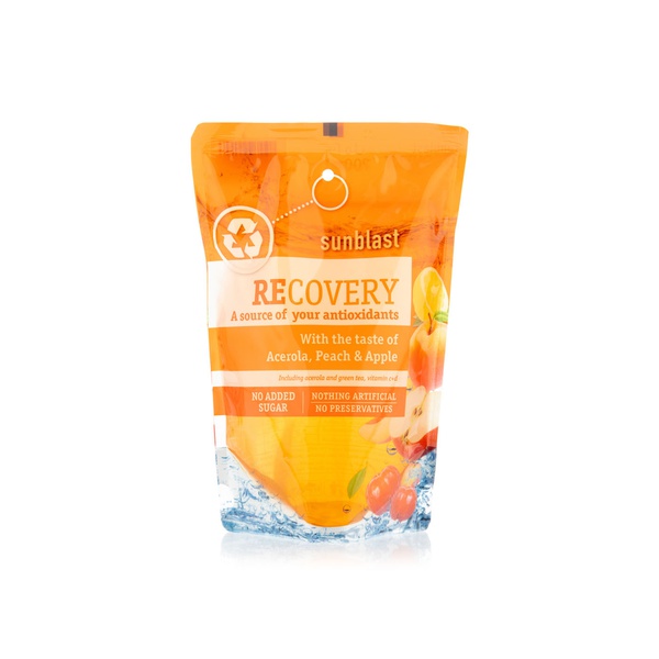 Sunblast Recovery No Added Sugar Acerola Peach Apple Juice 200ml