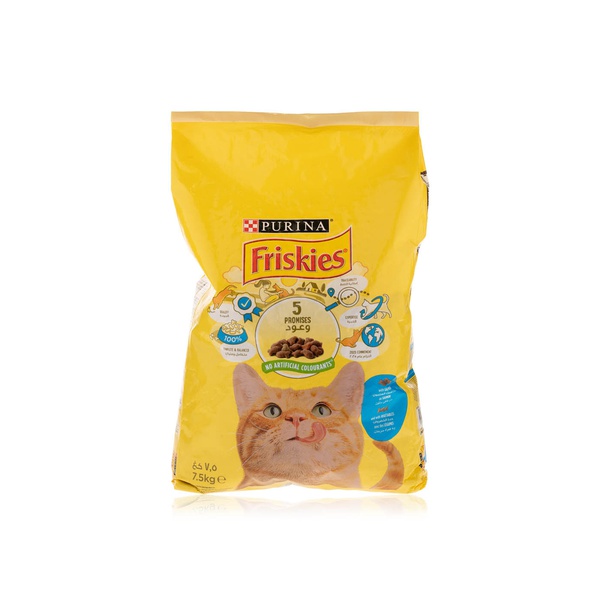 Friskies with Salmon and Vegetable Dry Cat Food 7.5kg