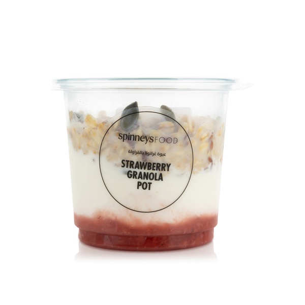 Strawberry Granola Pot