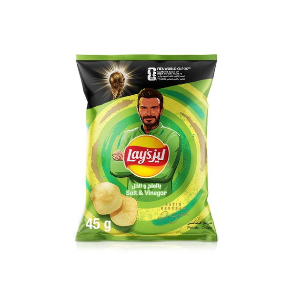 Lays Salt and Vinegar Potato Chips 45g
