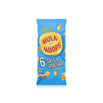 Hula Hoops Salt and Vinegar 6 x 24g