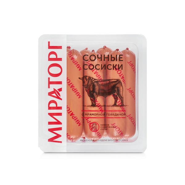 Miratorg Sochnye Viennese Frankfurters 350g