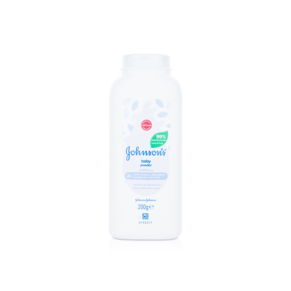 اشتري Johnsons baby powder 200g في الامارات