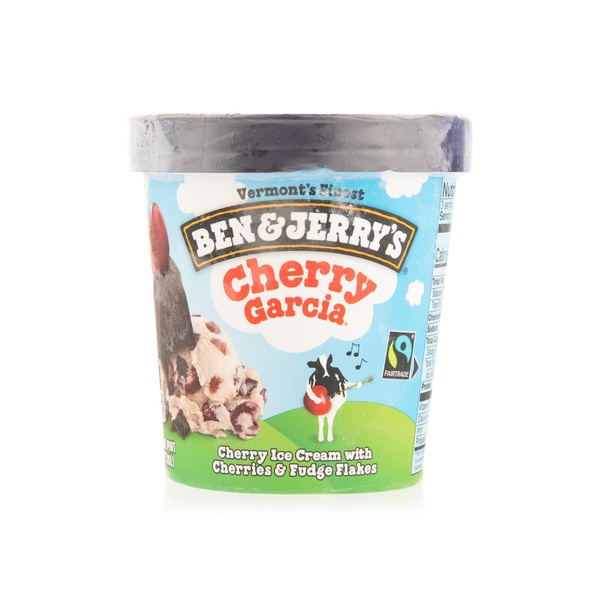 Ben & Jerry's Cherry Garcia Ice Cream 473Ml