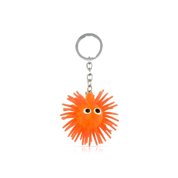 Tinc Fuzzy Guy Light-Up Keyring Orange