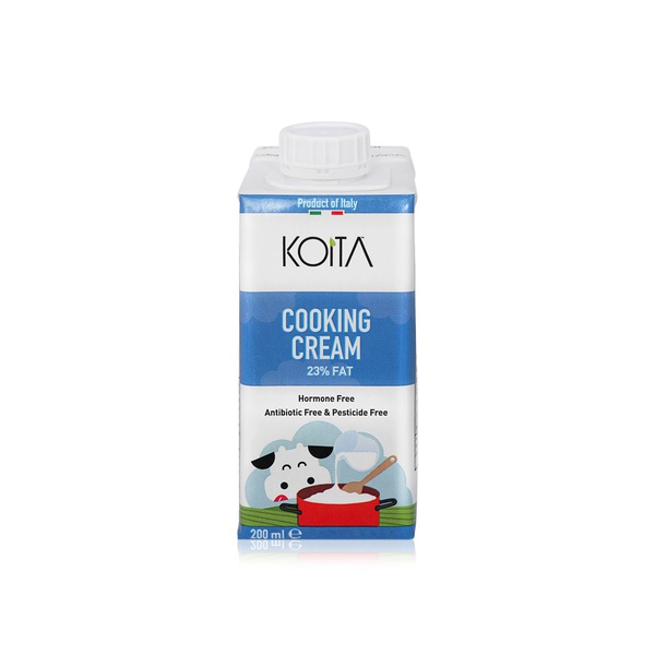 Buy Koita non-hormone cooking cream 200ml in UAE