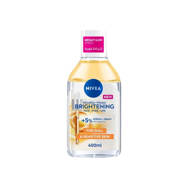 Nivea Brightening Micellar Water for Face and Eyes 400ml