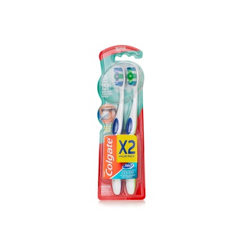 Colgate 360 Interdental Medium Toothbrush x 2