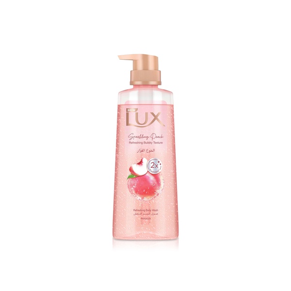 Lux Sparkling Peach Refreshing Body Wash 400ml