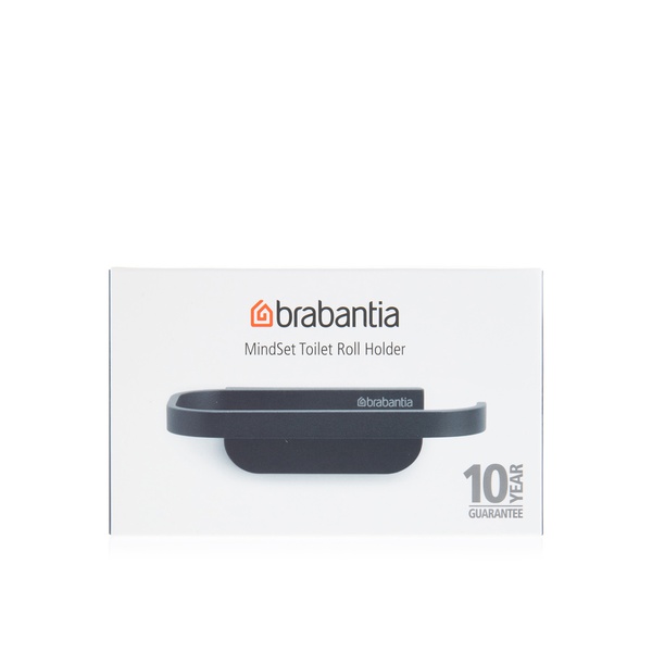 Brabantia Mindset Toilet Roll Holder with Shelf Mineral Infinite Grey