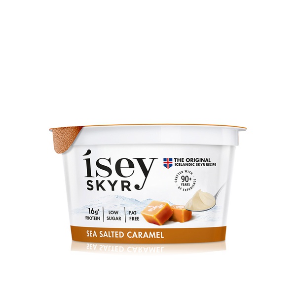 Isey Skyr Sea Salted Caramel Icelandic High Protein Fat Free Yogurt 170g